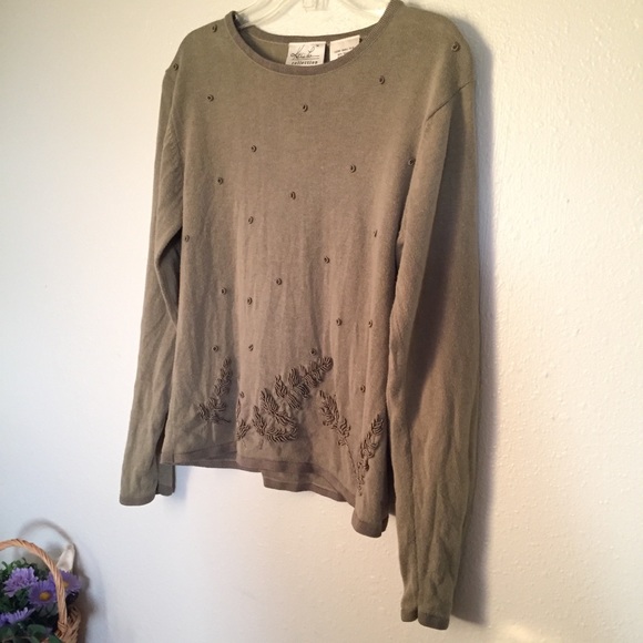 Sweater Kathie Lee Collection embroidered - Picture 2 of 7